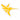 Carpet decal of the humminbird bird logo in yellow.