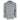 Gray long-sleeve fishing button down with two chest pockets and an embroidered humminbird logo on the chest.