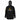 Black hoodie featuring a yellow Humminbird logo on the chest and on the shoulder of the right sleeve.