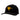 Black cap featuring a yellow humminbird logo across the front.
