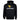 Black hoodie featuring a yellow hummingbird logo and the word 'HUMMINBIRD.'