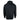 Back view of a black hoodie