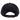 Back of a black baseball cap featuring a Carhartt logo on the velcro closure.