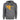 Gray hoodie with a chenille yellow humminbird logo