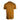 Back view of a plain brown short-sleeve t-shirt.