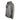 Gray hoodie with a black logo on the front