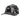 Black and gray camouflage baseball cap with the humminbird logo on the left panel.