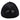 Back view of a black full mesh cap with an elastic edge.