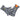 Pair of gray and black patterned UV protection gloves with a yellow humminbird logo on the wrists.
