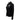 Black long-sleeve athletic hoodie for women with a white humminbird logo on the chest.