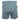 Back view of gray-blue shorts with pockets