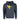 Dark hoodie with a yellow humminbird logo on the chest.