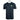 Black short-sleeve t-shirt with a green humminbird logo on the chest.