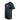 Black t-shirt with a logo on the chest.