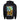 Back view of a black hoodie featuring a colorful graphic of a fishing scene with the text 'Hummingbird Mega Live 2'.