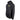 Black hoodie with a yellow logo on the chest
