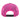 Back view of a pink mesh trucker hat with a grey snapback closure.
