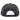 Back view of a grey mesh cap with an adjustable snapback.