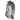 Men's grey and white camouflage jacket with hood.