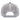 Back view of a white mesh snapback hat.