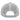 Back view of a white mesh baseball cap with a snapback closure.