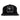 Black cap with a Humminbird logo in a rectangular patch on the front.