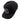 Black cap featuring a grey humminbird logo on the front and a black rope across the bill.