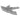 A foam decal in grey of the humminbird logo.