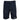 Men's black shorts with a humminbird logo on the left leg.