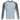 Lightweight long-sleeve hooded shirt with gray sleeves and a light blue body. The humminbird logo is on the right chest in grey.