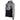 Gray and black hoodie with a humminbird design on the front.