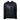 Men's black hoodie with a grey humminbird logo on the front.