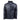 Navy blue puffer jacket with a zippered front and chest pocket, featuring the humminbird logo on the right chest.