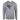 Light grey long-sleeve hoodie with a black humminbird logo