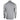 Back view of a long-sleeve gray athletic shirt with patterned sleeves.