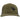 Olive green cap with a black hummingbird logo on the front left side.
