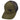 Olive green baseball cap with a black mesh back and humminbird logo on the front.
