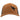 Brown cap with a black humminbird logo on the front left panel.