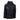 Black camo waterproof jacket with a hood, a face covering collar, and the humminbird logo on the chest.