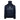 Navy hooded sweatshirt with a face cover and a grey Minn Kota logo across the chest.