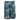 Teal blue camouflage cargo shorts with the Minn Kota logo printed in grey on the bottom of the right leg.