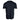 Back view of a plain black t-shirt