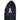 Black t-shirt with pink ribbon on the sleeve