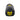 Close-up of the bottom of a grey can coozie featuring the Minn Kota yellow logo.