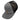Side of a gray and black mesh snapback hat with a small Minn Kota logo.