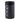 Black insulated can cover with a textured grip and embossed grizzly logo.