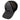 Side of a gray baseball cap with a black mesh back and black minn kota logo.