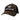 Brown and black trucker cap featuring the 'Minn Kota' logo in grey.