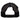 Back view of a black mesh cap with a snapback closure.