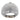Rear view of a light grey mesh back cap with a camo velcro strap.